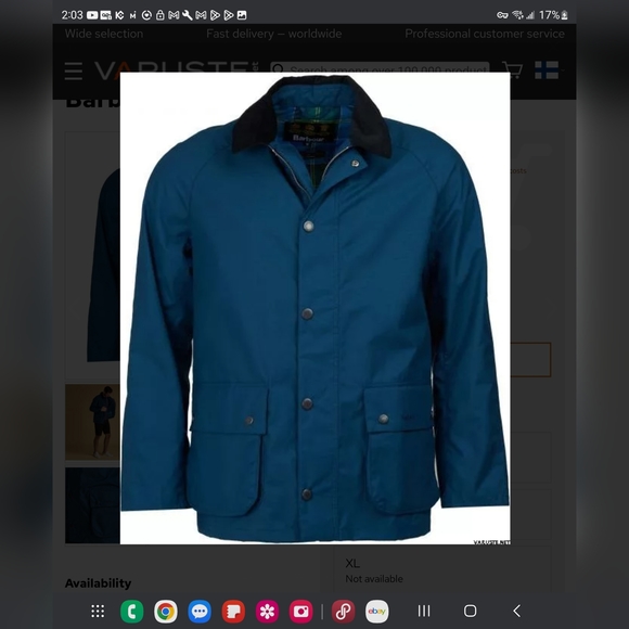 Barbour Awe Casual Jacket - Picture 12 of 16